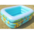 Piscina inflable cuadrada noble de 1.5m para niños